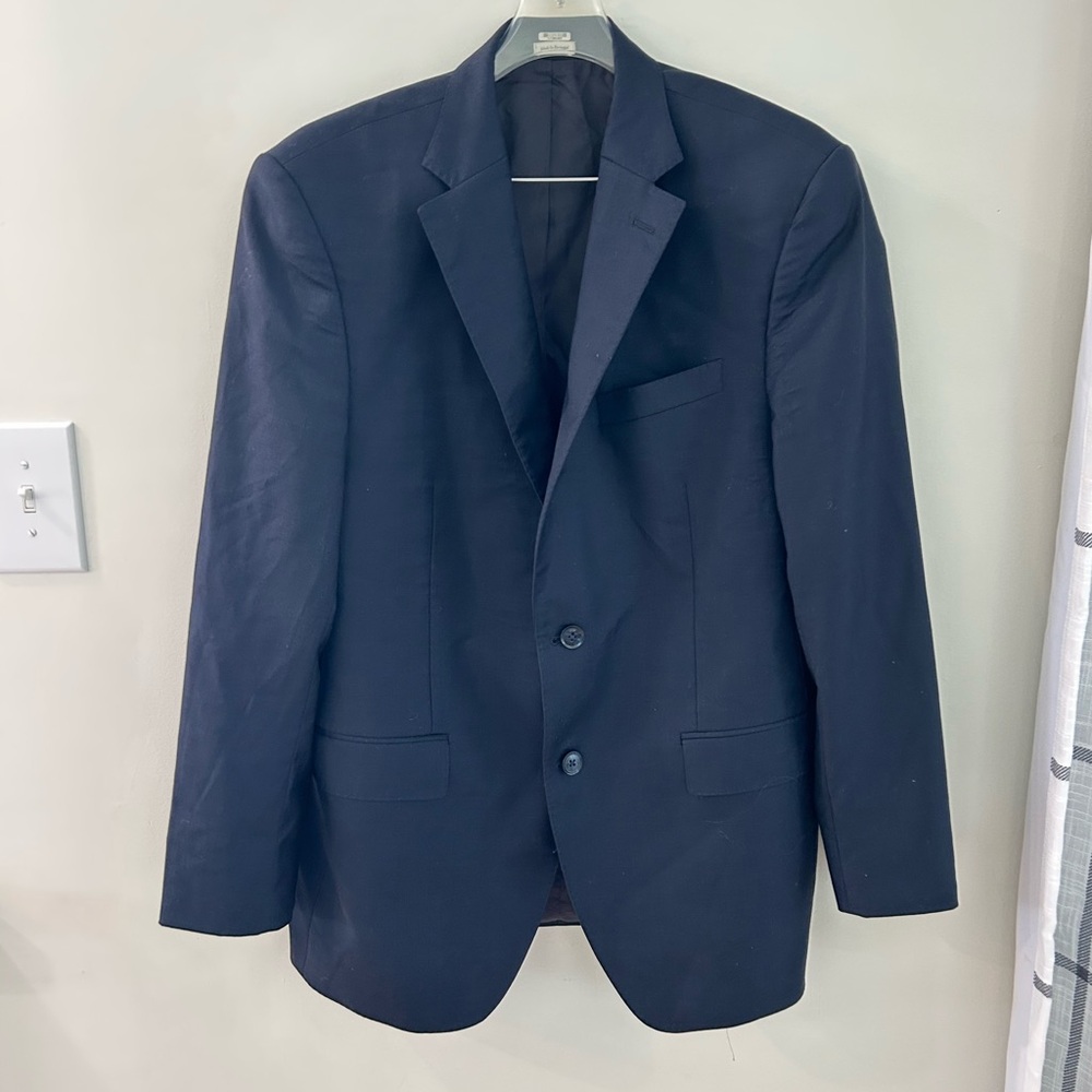 Peter Millar Dark Blue Navy Sport Coat‎ 40R